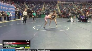 3A 126 lbs Cons. Semi - Gunner Marshall, East Henderson vs Omari Figueroa, Eastern Guilford