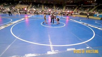 76 lbs Consi Of 16 #2 - Maximiliano Staples, Steel Valley Renegades vs Hayden Nozie, Grindhouse