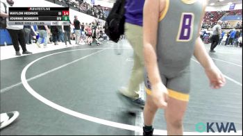 70 lbs Consolation - Kevin Aaron, Madill Takedown vs Cayden Chiles, Bristow Elementary Wrestling Club