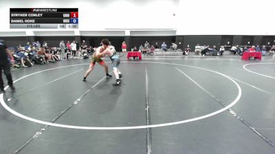 215 lbs Stryker Conley, California Gold vs Daniel Hoke, Ohio Scarlet