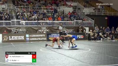 125 lbs Prelims - Nolan Hellickson, Harvard vs Dylan Ryder, Hofstra