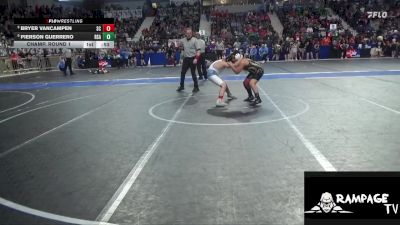 110 lbs Champ. Round 1 - Pierson Guerrero, RSA vs Bryer VanCampen, Scott City