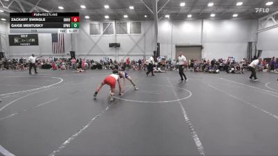 113 lbs Round 1 (6 Team) - Zackary Swingle, DURO vs Gaige Mentusky, Spear WC