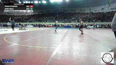 105 lbs Consi Of 16 #1 - Hunter Villines, Weatherford vs Hunter Waeger, Kingfisher YellowJackets