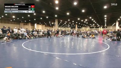 165 lbs Round 2 Champ & Wb (32 Team) - Isaiah Johnson, Alabama Elite Black vs Brodie Melzoni, Team Shutt Weston