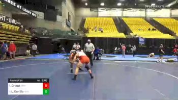 138 lbs Prelims - Isaac Ortega, Unattached 111 vs Lukus Carrillo, Unattached 19