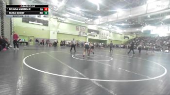 110 lbs Cons. Round 1 - Belinda Manrique, PANORAMA vs Alexa Godoy, MACES