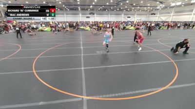 175 lbs Champ. Round 1 - Mac Andrews, Wellington vs Richard `rj` Cummings, Unattached