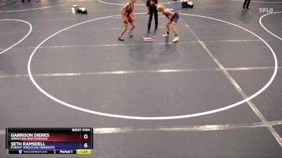 114 lbs Round 3 - Garrison Dierks, Wrestling Brotherhood vs Seth Ramsdell, Pursuit Wrestling Minnesota