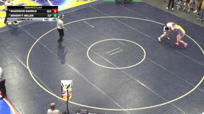 202 lbs Consi Of 4 - Maddison Daniels, Southmoreland vs Serenity Miller, Slippery Rock