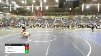 126 lbs Round Of 16 - Jayden Morfin, New Mexico Bad Boyz vs Luke Carbone, Chatfield WC