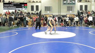 113 lbs Consi Of 16 #2 - Thomas Geary, Hanover vs Scott Holzworth, Pembroke