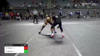 149 lbs Consolation - Dylan Brown, Northeast Oklahoma A&M vs Deville Dentis, Niacc