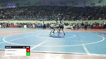 101 lbs Round Of 64 - Remington Bonebrake, Jay vs Jax Byrge, Weatherford