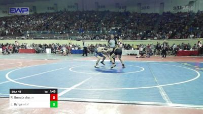 101 lbs Round Of 64 - Remington Bonebrake, Jay vs Jax Byrge, Weatherford