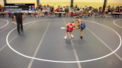 138 lbs Champ. Round 2 - Cade Nieuwsma, ND vs Zytavius Williams, MN