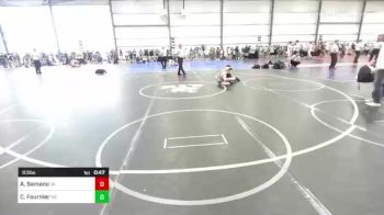 113 lbs Consi Of 8 #1 - Adrian Samano, VA vs Connor Fournier, ME