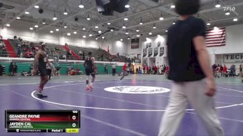 190 lbs Championship Bracket - Jayden Cal, Lawrence Central vs GeAndre Payne, Warren Central