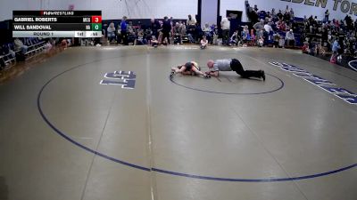52-55 lbs Round 1 - Will SanDoval, North Allegheny vs Gabriel Roberts, Mcguffey