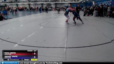 207 lbs Quarterfinal - Tiffany White, Upper Iowa vs Toyia Grifin, Upper Iowa