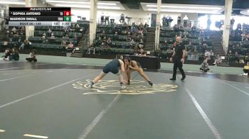 138 lbs Champ. Round 1 - Madison Small, Trine vs Sophia Antonio, Tiffin University