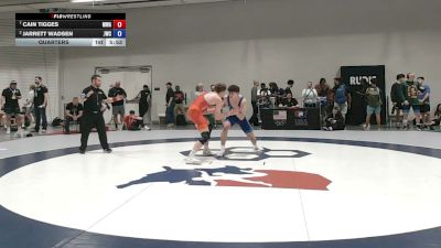 87 kg Quarters - Cain Tigges, Moen Wrestling Academy vs Jarrett Wadsen, Jackrabbit Wrestling Club