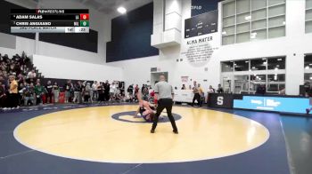 150 lbs 3rd Place Match - Adam Salas, Los Alamitos vs Chris Anguiano, Millikan