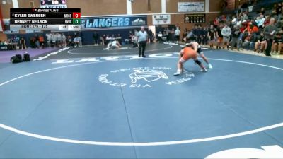 175 lbs Quarterfinal - Bennett Neilson, Riverton vs Kyler Swensen, Mountain Crest