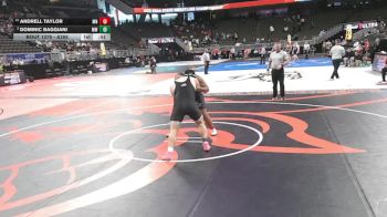 Cons. Round 2 - Dominic Baggiani, Millard West vs Andrell Taylor, Millard North