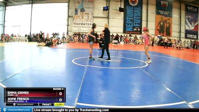 104 lbs Rd# 3- 11:30am Friday - Emma Grimes, POWA vs Sofie French, Maryland Gold