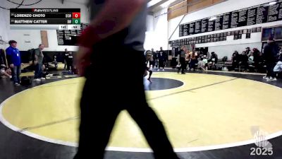 76 lbs Cons. Round 1 - Lorenzo Choto, DCWA vs Matthew Catter, Burton Wrestling