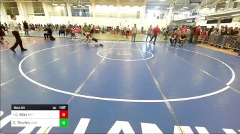 100 lbs Round Of 32 - Cooper Blair, ME Trappers WC vs Colin Thorley, Hingham