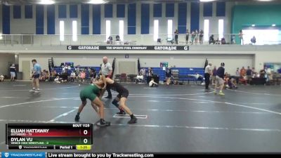 106 lbs Cons. Round 3 - Elijah Hattaway, Outsiders vs Dylan Vu, Venice High Wrestling