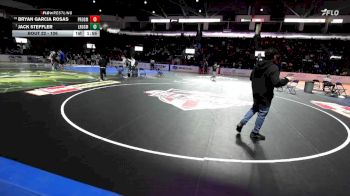 106 lbs Champ. Round 1 - Jack Steffler, Lake Roosevelt vs Bryan Garcia Rosas, Prosser