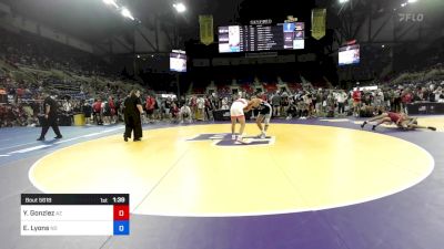 175 lbs Rnd Of 128 - Yassael Gonzlez, AZ vs Eli Lyons, ND