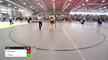 145 lbs Round Of 64 - Dominic Seminera, NY vs Kaleb McFee, OH