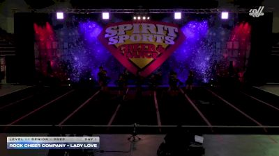 Rock Cheer Company - Lady Love [2026 L1.1 Senior - PREP Day 1] 2026 Spirit Sports Colorado Springs Nationals