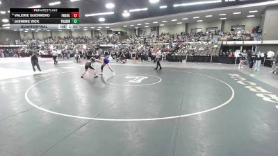 170 lbs Quarterfinal - Jasmine Vick, Amarillo Palo Duro vs Valerie Guerrero, Fort Worth South Hills