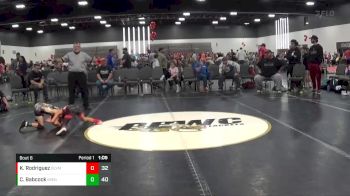 55 lbs Semis & 1st Wrestleback (8 Team) - Calvin Babcock, Illinois Menace vs Kevi Rodriguez, Olympia (NY)