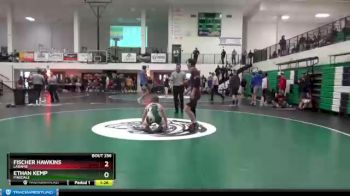 138 lbs Semifinal - Fischer Hawkins, Laramie vs Ethan Kemp, Pinedale