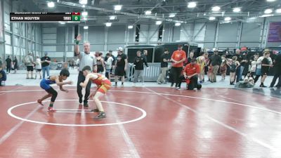 92 lbs Cons. Quarters - Ethan Nguyen, Thunder Mountain Wrestling Club vs Beaudin Murphy, Billings Wrestling Club