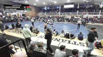 126 lbs Cons. Semi - Carsun Hinkelmann, Kellogg vs Cody Westlake, Belgrade