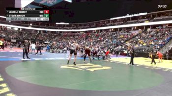 285-2A Champ. Round 1 - Stevie Linton, Wiggins School District vs Lincoln Tomky, Swink