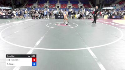 113 lbs Rnd Of 64 - Dylan Munson, IA vs Andre Rice, IL