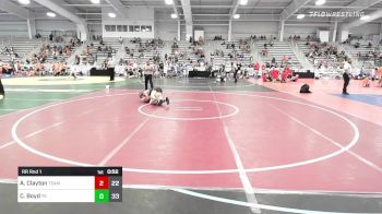 110 lbs Rr Rnd 1 - Andrew Clayton, Team Bro vs Caydon Boyd, Young Guns Blue