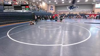 126 lbs Champ. Round 1 - Alex Shomin, Dallas Jesuit College Prep School vs Jaden Montez, Conroe