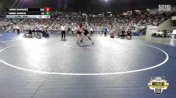 B3A-157 lbs Cons. Semi - Aiden Marquez, Pawnee vs Rebel Doiron, Little Axe