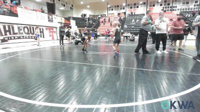 64 lbs Rr Rnd 5 - Bryker Smith, Anno Wrestling vs Ajae Carwile, Pin-king