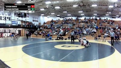 126 lbs Cons. Semi - Logan Rottari, North Ridgeville vs Ethan Dimos, Mass. Jackson