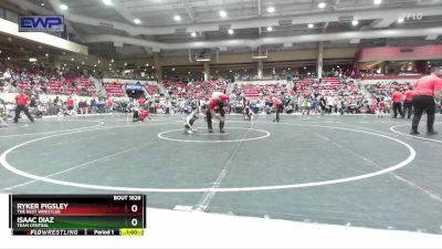 43 lbs Cons. Round 5 - Isaac Diaz, Team Central vs Ryker Pigsley, The Best Wrestler